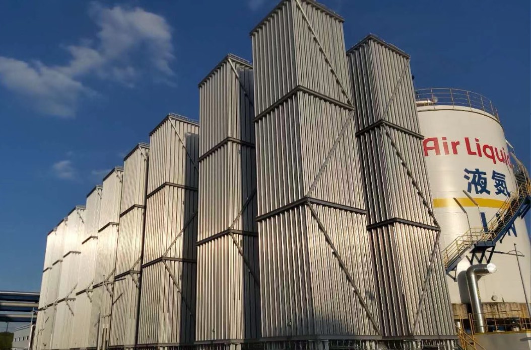 Electronics Gas Project for AL Wuxi HuaHong ambient vaporizers