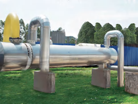  Circulating Water and Steam Heating Vaporizer 